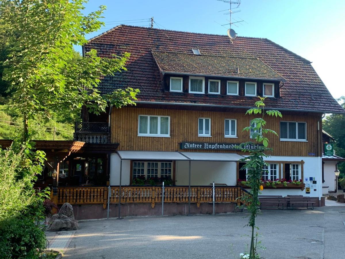 Landhotel Untere Kapfenhardter Muehle Unterreichenbach Buitenkant foto